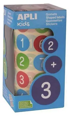 Obrázek produktu pro Sada nálepek s číslem