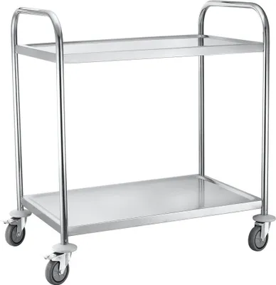 Produktbild von Servierwagen silber 84,5 x 52,5 x 94,0 cm
