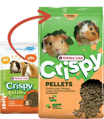 Productafbeelding van Versele-Laga Crispy Vezelrijke caviapellets | 2 kg