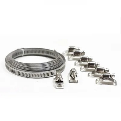 Produktbild von Schlauchschellen-Set 3m Endlosband rostfrei