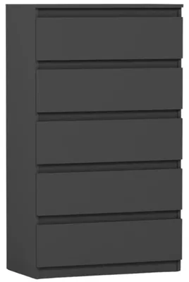 Produktbild von Kommode - Anthrazit - 70 x 40 x 121 cm - Modern R-5