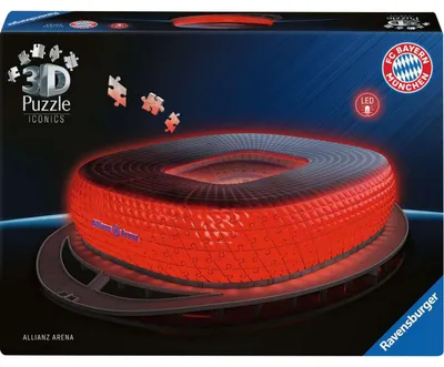 Image de Iconics : Allianz Arena - avec lumière Ravensburger 12008033