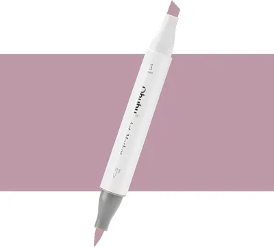 Obrázek produktu pro Lihová fixa OHUHU oboustranná Brush & Chisel, E400 Cocoa Brown