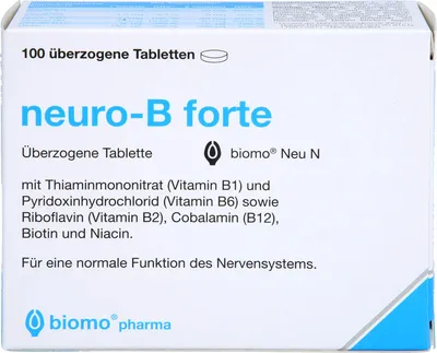 Image de biomo neuro-B forte comprimés, 100 comprimés