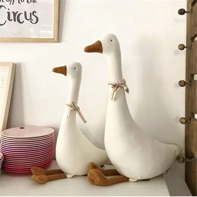 Obrázek produktu pro Plyšová husa, 35 cm, bílá, plyšová hračka pro děti