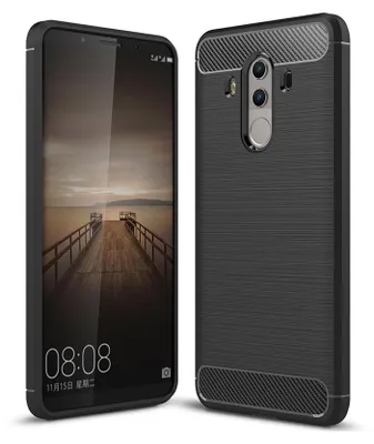 Immagine prodotto di TPU cover per Huawei Mate 10 Pro telefono cellulare copertura protettiva look carbonio custodia protettiva