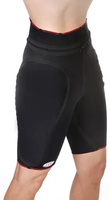 Produktbild von TSM Sportbandage Hüft-Oberschenkel-Bandage lang Pro Torwarthose, Schwarz, XXS, 3