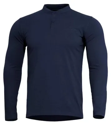 Produktbild von Pentagon Romeo 2.0 Henley Langarm-t-shirt Blau XL Herren Blau XL