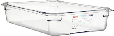 Immagine prodotto di Contenitore ARAVEN GN 1/1, policarbonato, profondità: 100 mm, capacità: 13 litri