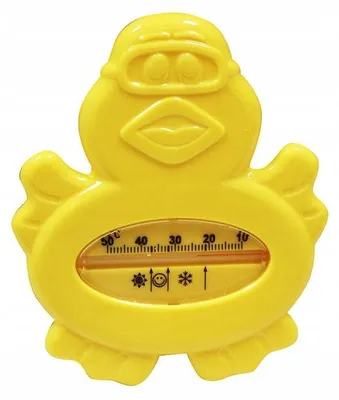 Produktbild von Poupy Badethermometer Ente, quecksilberfrei, 0+