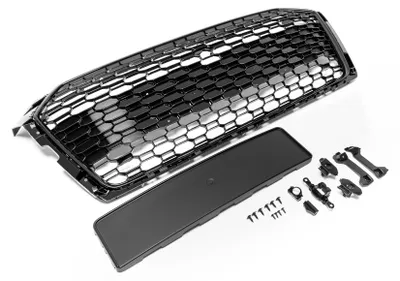 Immagine prodotto di Griglia anteriore nera lucida per Audi A5 S5 F5 dal 2016 al 2020