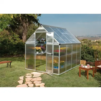Obrázek produktu pro Skleník Palram Mythos - vnější rozměry: š 185 x h 250 x v 209 cm