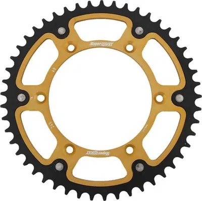 Produktbild von Stealth-Kettenrad Supersprox 520 - 49Z (gold) RST-245:49-GLD|ID 130,0 LK 150,0 6-Loch