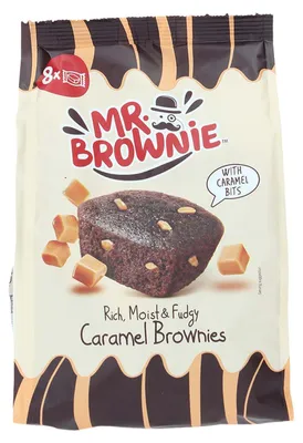 Produktbild von Mr. Brownie Caramel Brownies 200g