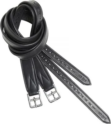 Produktbild von Kieffer Steigbügelriemen Ultrasoft schwarz , Länge Steigbügelriemen:130cm