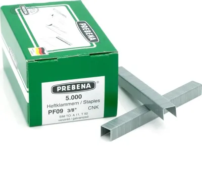 Produktbild von PREBENA Heftklammern Klammern PF PF09 CNK 1 Stück