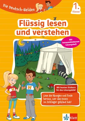 Produktbild von Die Deutsch-Helden Flüssig lesen und verstehen 1. Klasse