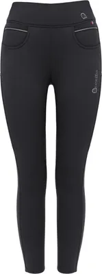 Produktbild von Cavallo LIZ GRIP Damen Reithose Winter Reitleggings schwarz, Größe:44