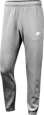 Produktbild von Nike M Nsw Club Pant Cf Bb Dk Grey Heather/Matte Silv Xl