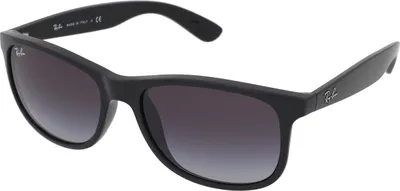 Produktbild von Ray-Ban ANDY, Erwachsener, Uni, Quadratisch, Schwarz, Nicht-polarisierte Linse, Nylon