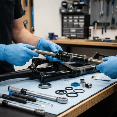 Produktbild von RockShox Federgabel Service-Kit Super Deluxe C (2018+) 200 Stunden|1 Jahr 00.....