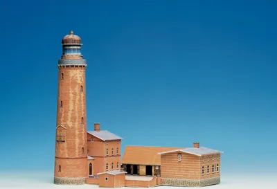 Image de Planche Schreiber Maquette en carton Phare Darßer Ort N