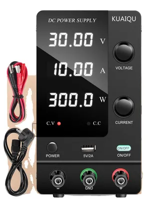 Productafbeelding van DC-voeding, instelbare spanning, beveiligingsfuncties, SPPS-C3010