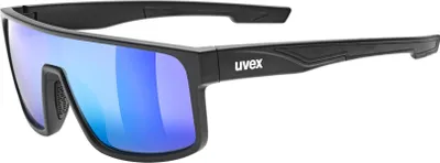 Zdjęcie produktu dla Okulary przeciwsłoneczne Uvex LGL 51 - czarny mat / zielone lustro