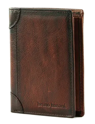 Produktbild von bruno banani Leder Geldbörse Wallet Brown braun
