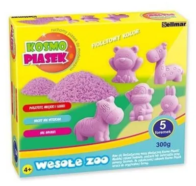 Imagen del producto de Kosmo Piasek 300g, "Wesołe ZOO" (KP300), código 51528