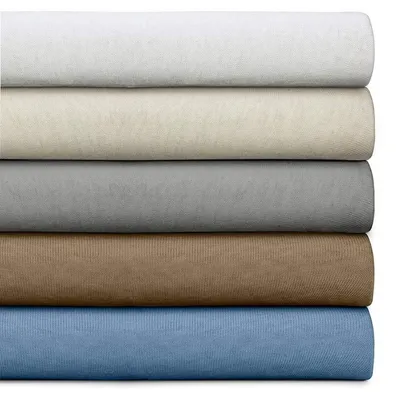 Image de Drap-housse 100% coton gris, pour matelas jusqu'à 25 cm