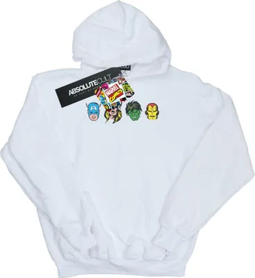 Obrázek produktu pro Marvel - Dámská mikina s kapucí "Avengers" BI10302 (L) (Bílá)