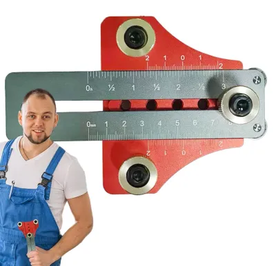 Produktbild von Kreissägevorlage mit verstellbarem Aluminiumverbinder