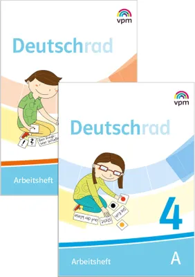 Produktbild von Deutschrad 3/4. Arbeitshefte Paket Klasse 3/4