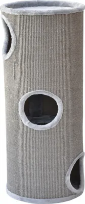 Produktbild von Kratztonne Condo - mit Spielball - rundum Sisalgeflecht M 100 cm grau