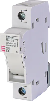 Zdjęcie produktu dla Rozłącznik bezpiecznikowy ETI EFD 10 1p Bezpiecznik