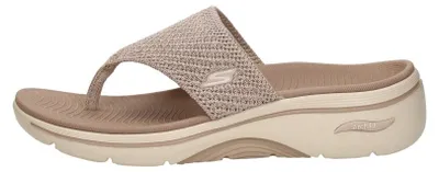 Image de Skechers Go Walk Arch Fit 2.0  Teenslippers - Beige - Maat 42