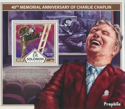 Produktbild von Briefmarken Salomoninseln 2017 Mi Block 670 (kompl. Ausg.) postfrisch Charlie Chaplin