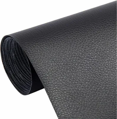 Produktbild von 5 Stück Selbstklebende Lederreparaturflicken, Abriebfestes Kunstleder für Autositze, Sofas (20 x 30 cm, Schwarz)