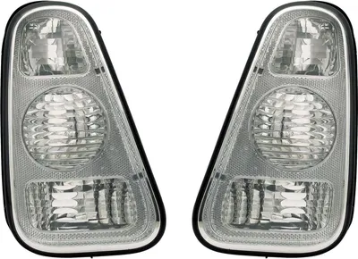 Immagine prodotto di Fanali posteriori in vetro trasparente bianco SINISTRO + DESTRO per Mini R50 da