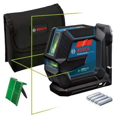Image de Laser lignes vert GLL 2-15 G avec support LB 10 - BOSCH - 0601063W00