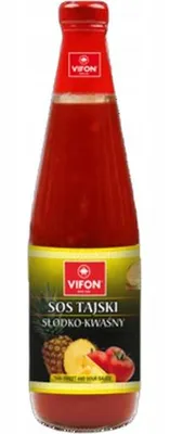 Obrázek produktu pro Sladkokyselá omáčka s chilli, citronem a zázvorem 700 ml