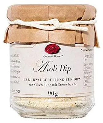 Produktbild von Gourmet Berner Aioli Dip im 90g Glas FAI01