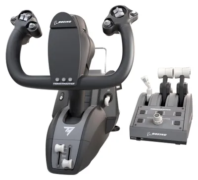 Produktbild von Thrustmaster TCA Yoke Pack Boeing Edition, Steuerhorn und Schubhebel-Quadrant, Xbox und PC