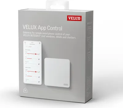Produktbild von VELUX App Control für elektrisch und solarbetriebene VELUX Dachfenster, Rollos und Rollläden (KIG 300)