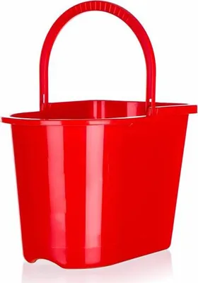 Produktbild von BRILANZ-Eimer rechteckig 15 l, Farbmischung red a blue
