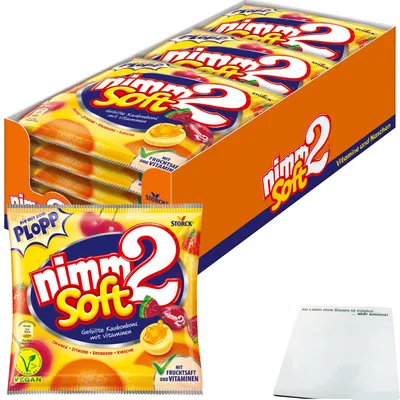 Produktbild von Storck Nimm 2 Soft soft Kau-Bonbon VPE (15x116g Beutel) + usy Block