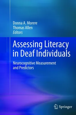 Produktbild von Assessing Literacy in Deaf Individuals