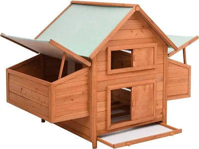 Obrázok produktu pre vidaXL Kurník 150x96x110 cm jedľový masív