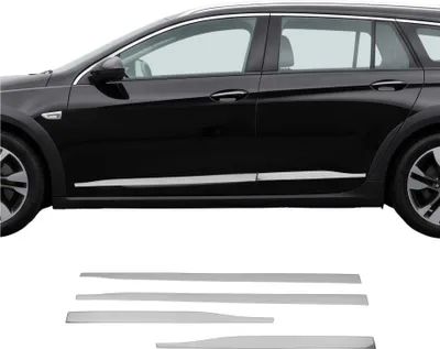 Image de Garniture Baguette de porte latérale pour Opel Insignia B 2017-2023 inox 4Pcs